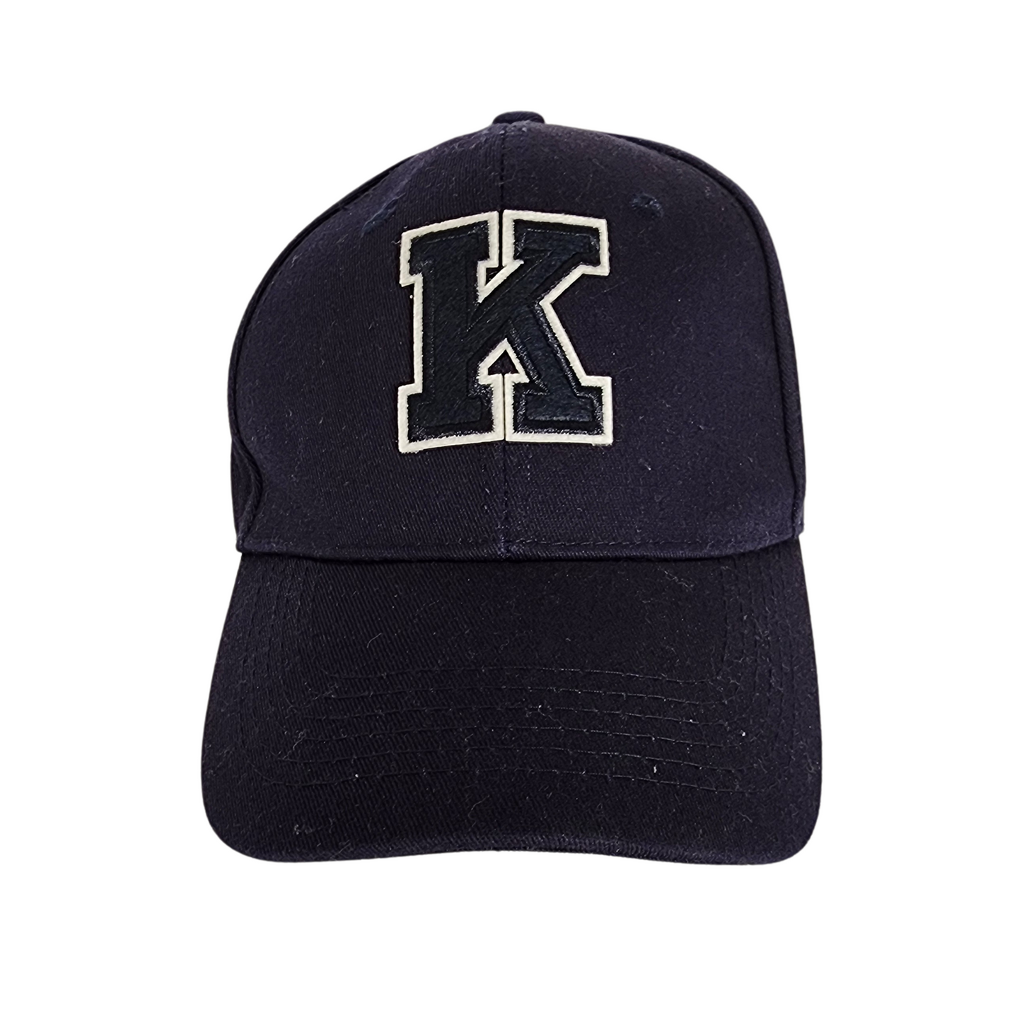 Personalised Letter Cap Bermuda Navy