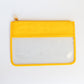 Sunshine Yellow Clear Pouch