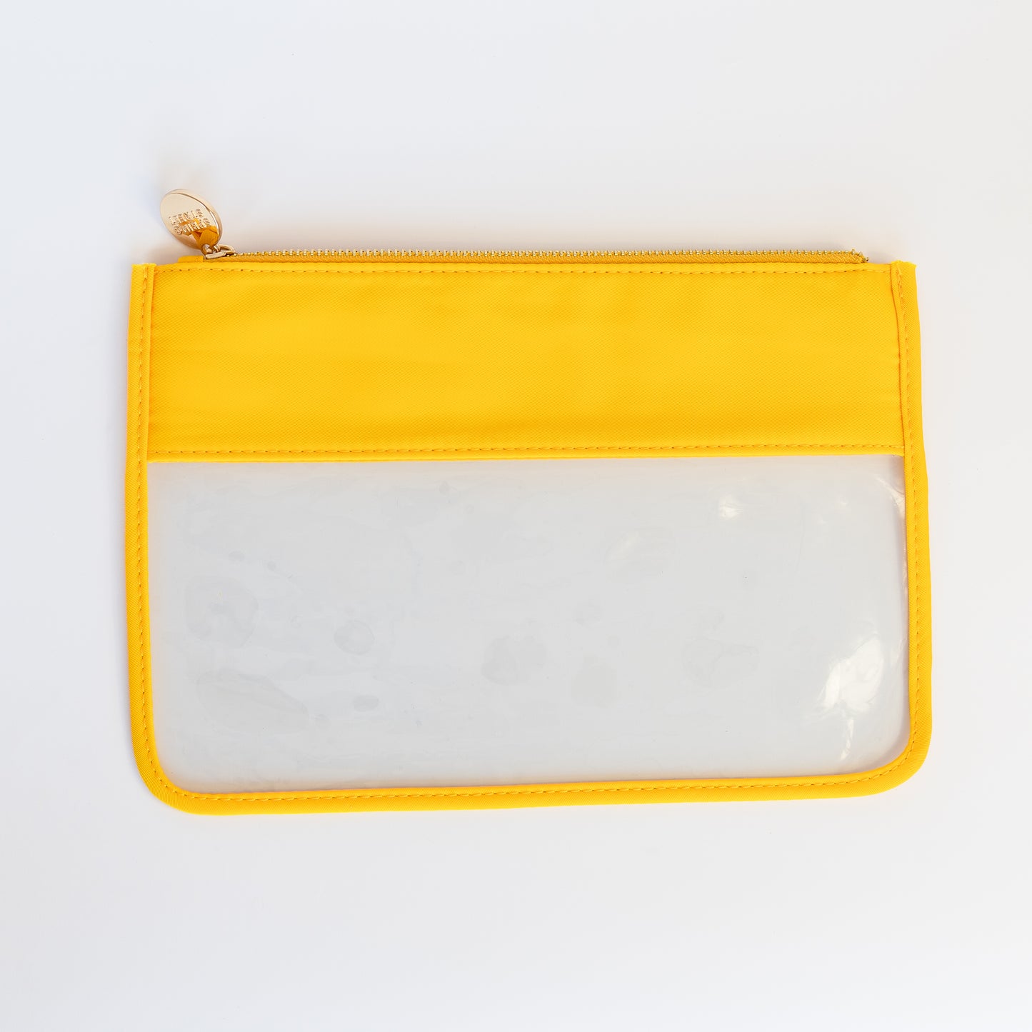 Sunshine Yellow Clear Pouch