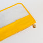 Sunshine Yellow Clear Pouch