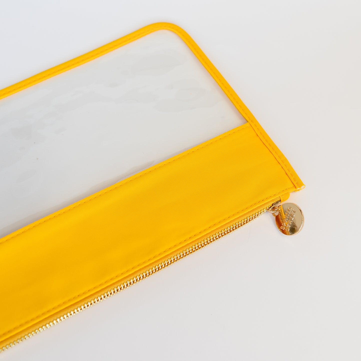 Sunshine Yellow Clear Pouch