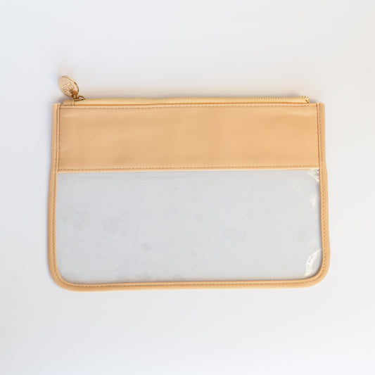 Nude Clear Pouch