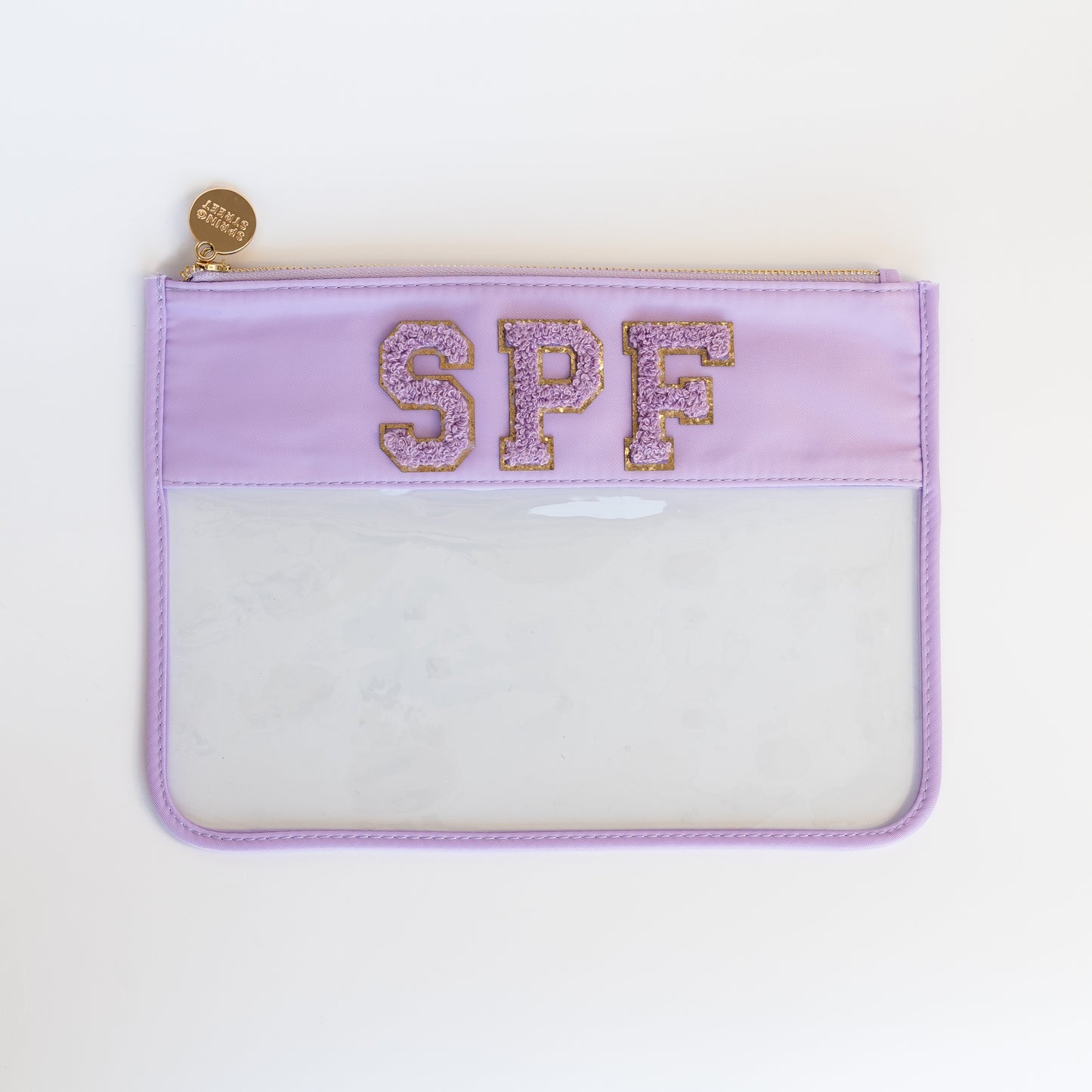 Lilac Clear Pouch