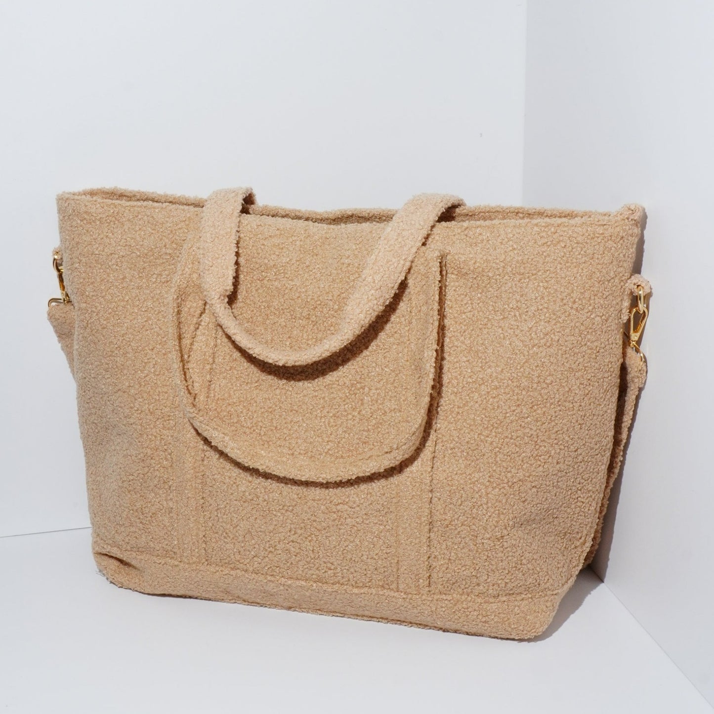 Caramel Teddy Tote Bag